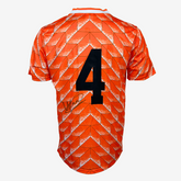 Ronald Koeman Gesigneerd Nederlands Voetbalshirt - 1988 Thuis Europees Kampioenschap